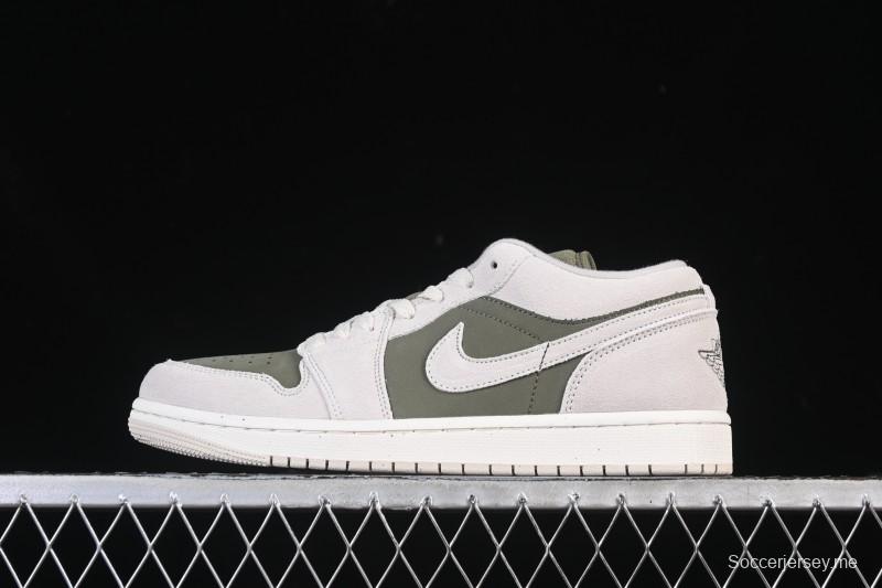 نايك اير جوردان 1 اير جوردان 1 لاو AJ1 AJ1 حذاء رياضي كاجوال منخفض الرقبة أخضر نعناعي - HV4089-201