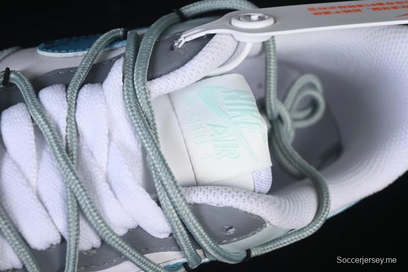 حذاء نايك اير فورس 1'07 المنخفض من نايك اير فورس 1'07 رمادي تيون ايرا رسمت عليه رسومات يدوية - LJ8822-202