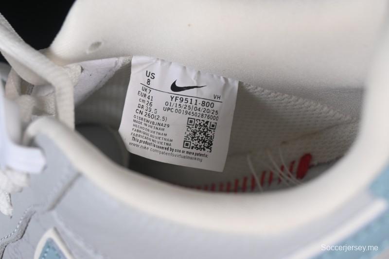 حذاء نايك اير فورس 1'07 منخفض من نايك بالتعاون مع غوتشي حذاء رياضي كاجوال أزرق رمادي - YF9511-800