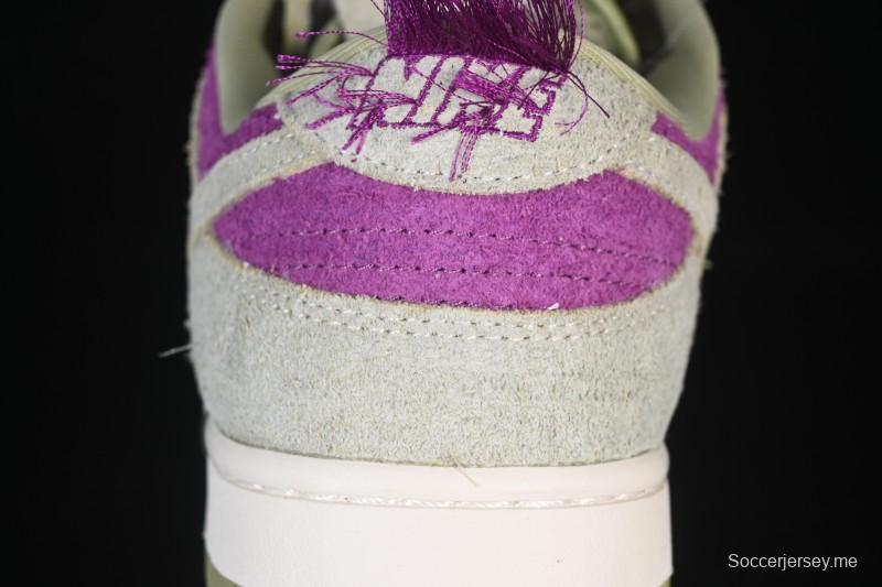 حذاء تزلج نايك دانك لو باندا باندا فيوتيك أخضر بنفسجي منخفض الكاجوال - IH7648-700