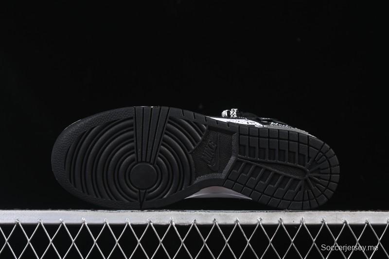 حذاء تزلج نايك SB Dunk Dunk Low Strap المخصص للتزلج الكاجوال منخفض الرقبة - DD1391-100