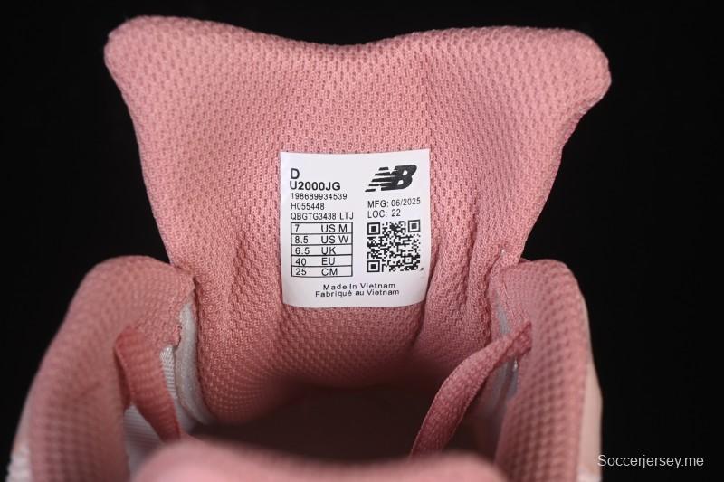 حذاء الجري الكاجوال من سلسلة نيو بالانس 2000 ريترو على طراز أبي - U2000JG