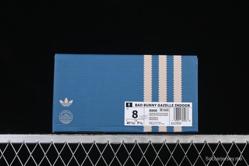 أديداس باد باني × أديداس أديداس جازيل إندور كاجوال داخلي مقاوم للانزلاق ومقاوم للاهتراء - JS505050