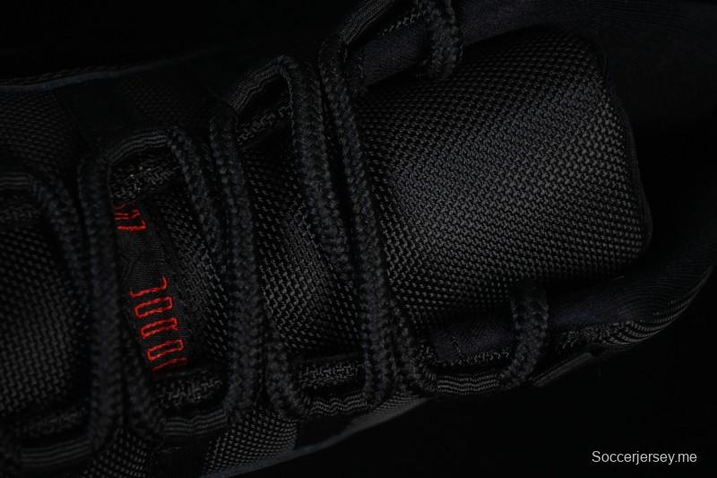 حذاء كرة السلة نايك اير جوردان 11 ريترو جوردان 11 بلاك ريد ريد - 378037-326