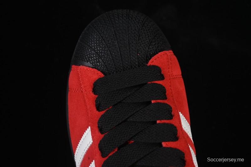 حذاء سنيكرز سوبرستار II كاجوال من أديداس أوريجينالز بتصميم صدفي - JQ3220