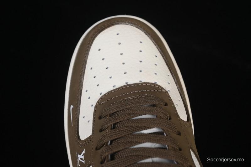 حذاء نايك اير فورس 1 '07 منخفض من نايك اير فورس 1 '07 LV Collaboration Military Force 1 '07 LV Collaboration حذاء رياضي كاجوال أخضر فضي أسود - DK0188-086