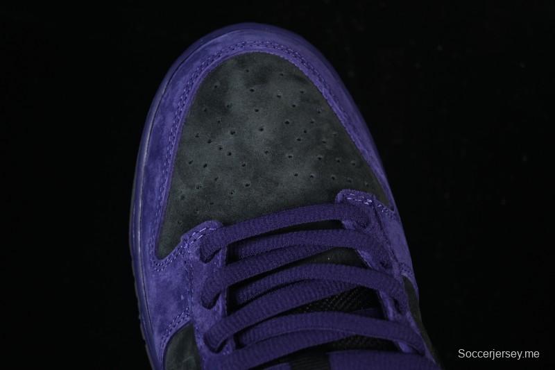 حذاء تزلج نايك سوبريم دانك SB دانك منخفض كاجوال بلون رمادي بنفسجي - HQ8487-500