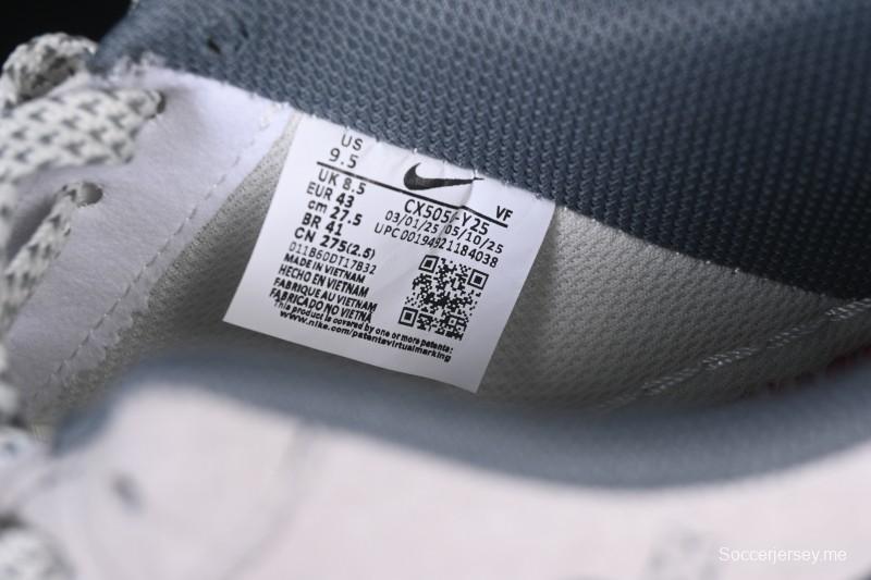 حذاء نايك اير فورس 1 '07 المنخفض من نايك اير فورس 1 '07 LV Collaboration Grey Hook Woven Label الرياضي الكاجوال - CX5050-Y25