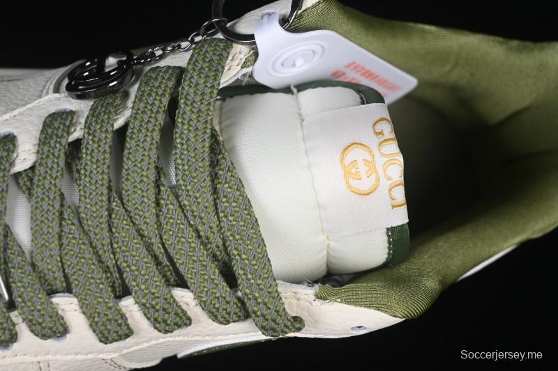 حذاء نايك اير فورس 1'07 المنخفض من نايك اير فورس 1'07 بالتعاون مع غوتشي باللون الأخضر العسكري متعدد الألوان - XX3168-211