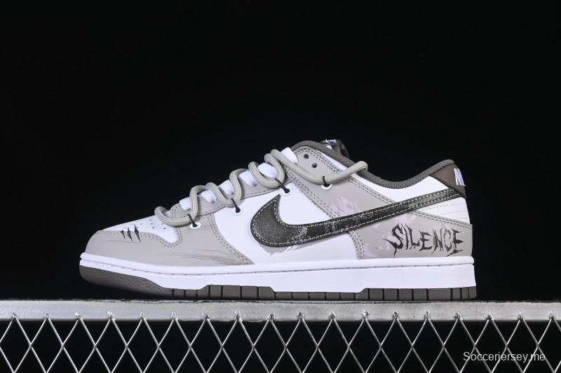 حذاء تزلج نايك SB Dunk Low Just Do It Anniversary منخفض الرقبة مخصص للذكرى السنوية HF5441-111