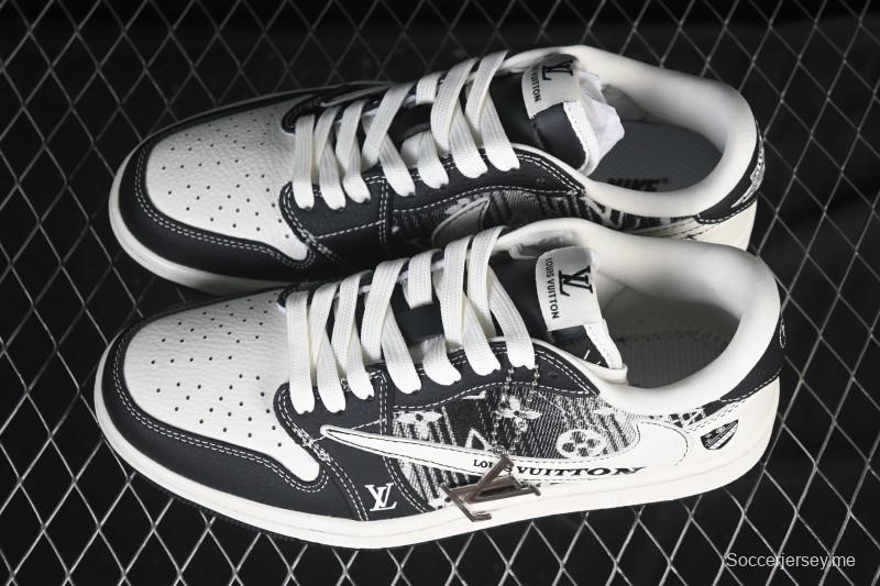 حذاء نايك ترافيس سكوت x Fragment Design x Air Jordan 1 Low OG SP AJ1 منخفض الكاجوال من نايك - SC0601-052