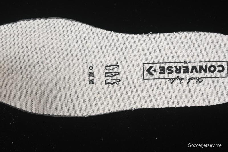 حذاء رياضي كاجوال جلدي عالي الكعب من كونفرس تشاك 1970s من كونفرس - A12444C