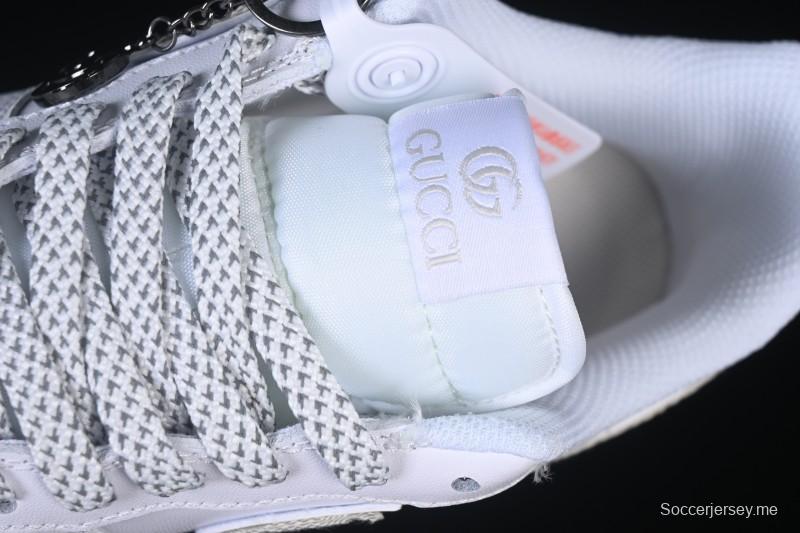 حذاء نايك اير فورس 1 '07 المنخفض من نايكي، حذاء رياضي كاجوال منخفض منخفض من نايكي، تعاون غوتشي باللون الرمادي الفاتح الدنيم المتوهج في الظلام - XX3168-197