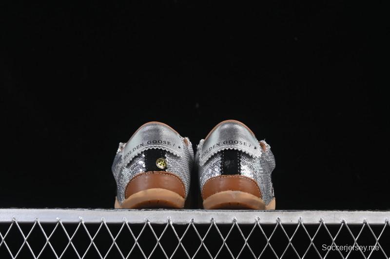 حذاء سنيكرز جلدي من جولدن جوس ترو ستار من الجلد المضغوط - GGDB