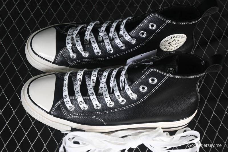 حذاء رياضي كاجوال جلدي عالي الكمال من كونفرس تشاك 1970s من كونفرس - A17900C