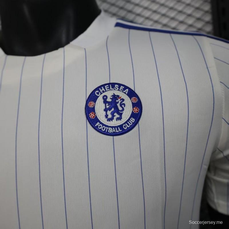 Player Version 25/26 Chelsea White Adidas Original Casual Jersey