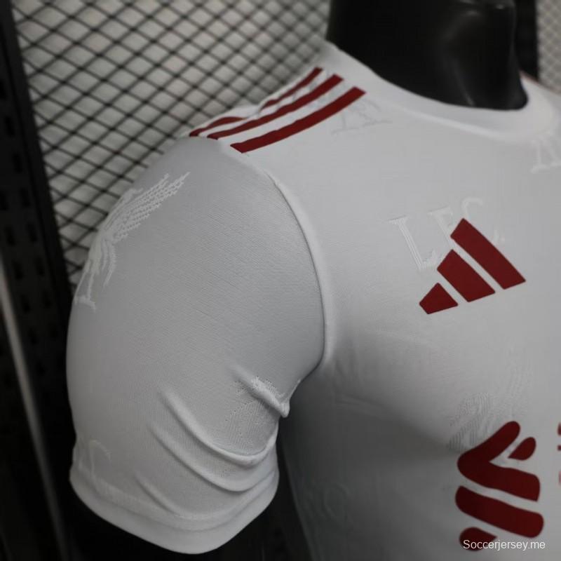 Player Version 25/26 Liverpool White Special Edition Jersey