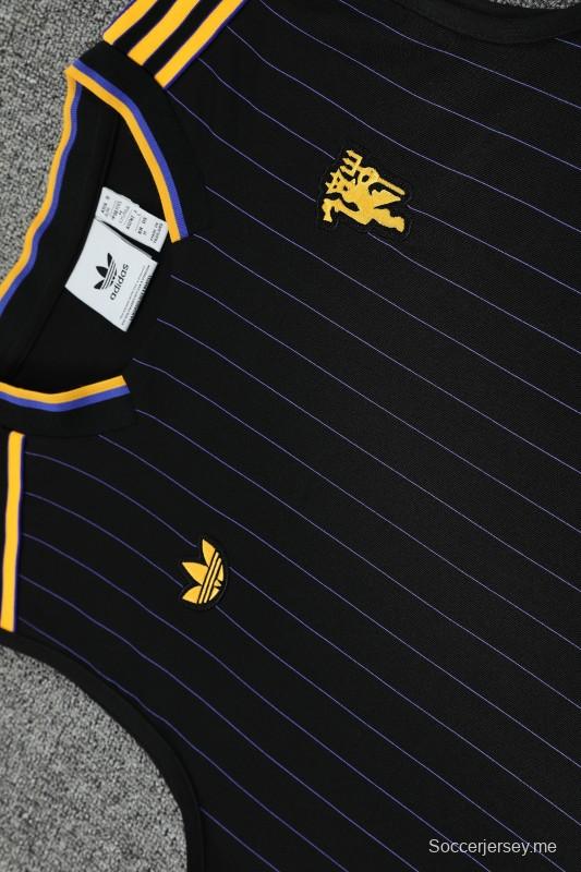 25/26 مانشستر يونايتد أديداس أديداس أديداس سترة نبيذ أصلي + شورت