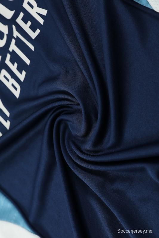 25/26 ريال مدريد قميص بأكمام قصيرة وشورت قصير الأكمام كحلي اللون الأزرق الداكن