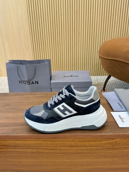 Hogan H-STRIPES Series Couple Chunky Platform Sneakers - LY00370/LY00380