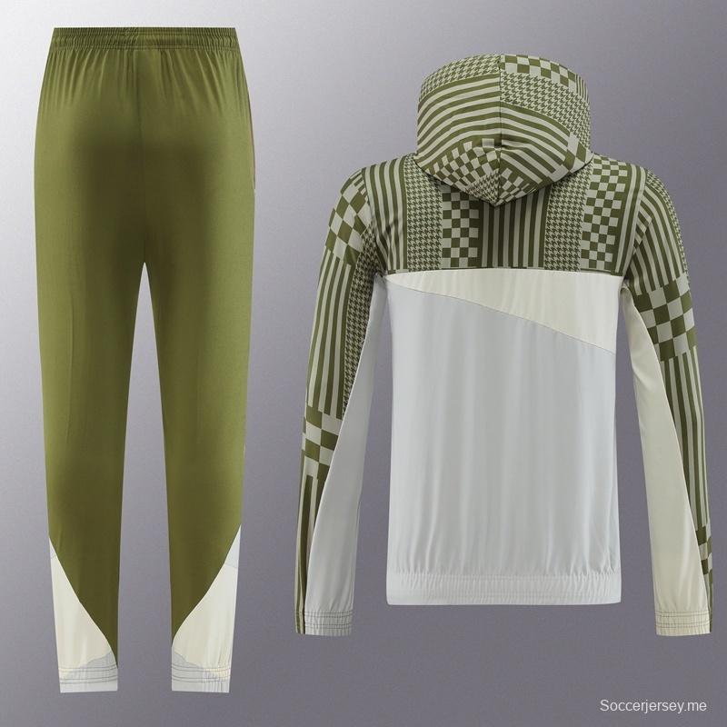 جاكيت نصف سحاب من ميلان + بنطال طويل S-2XL