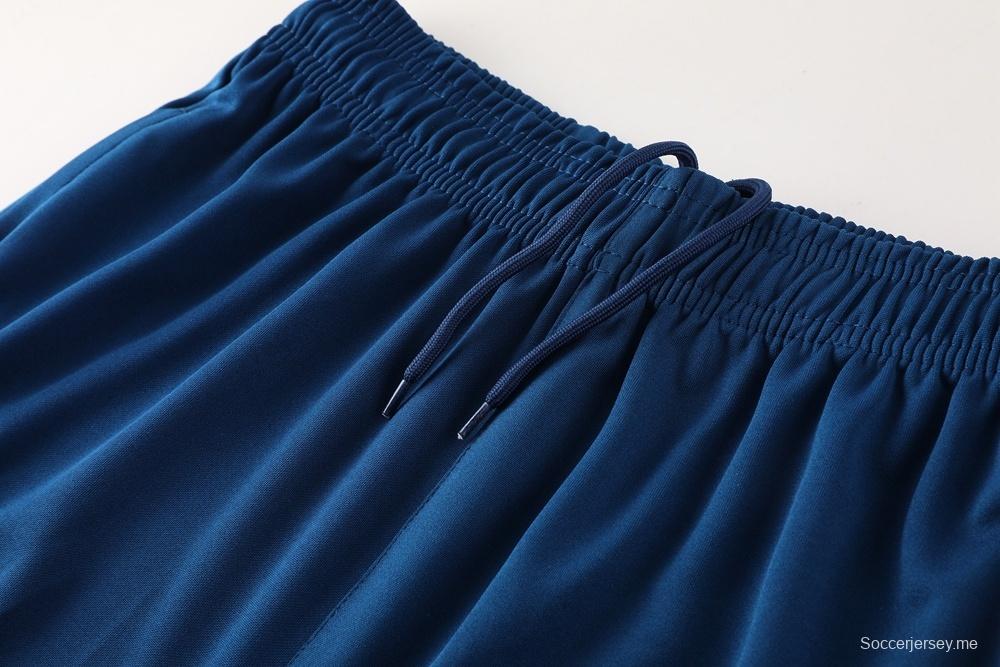 2025 بحيرة البرازيل 2025 جاكيت أخضر نصف سحاب أخضر + بنطلون طويل