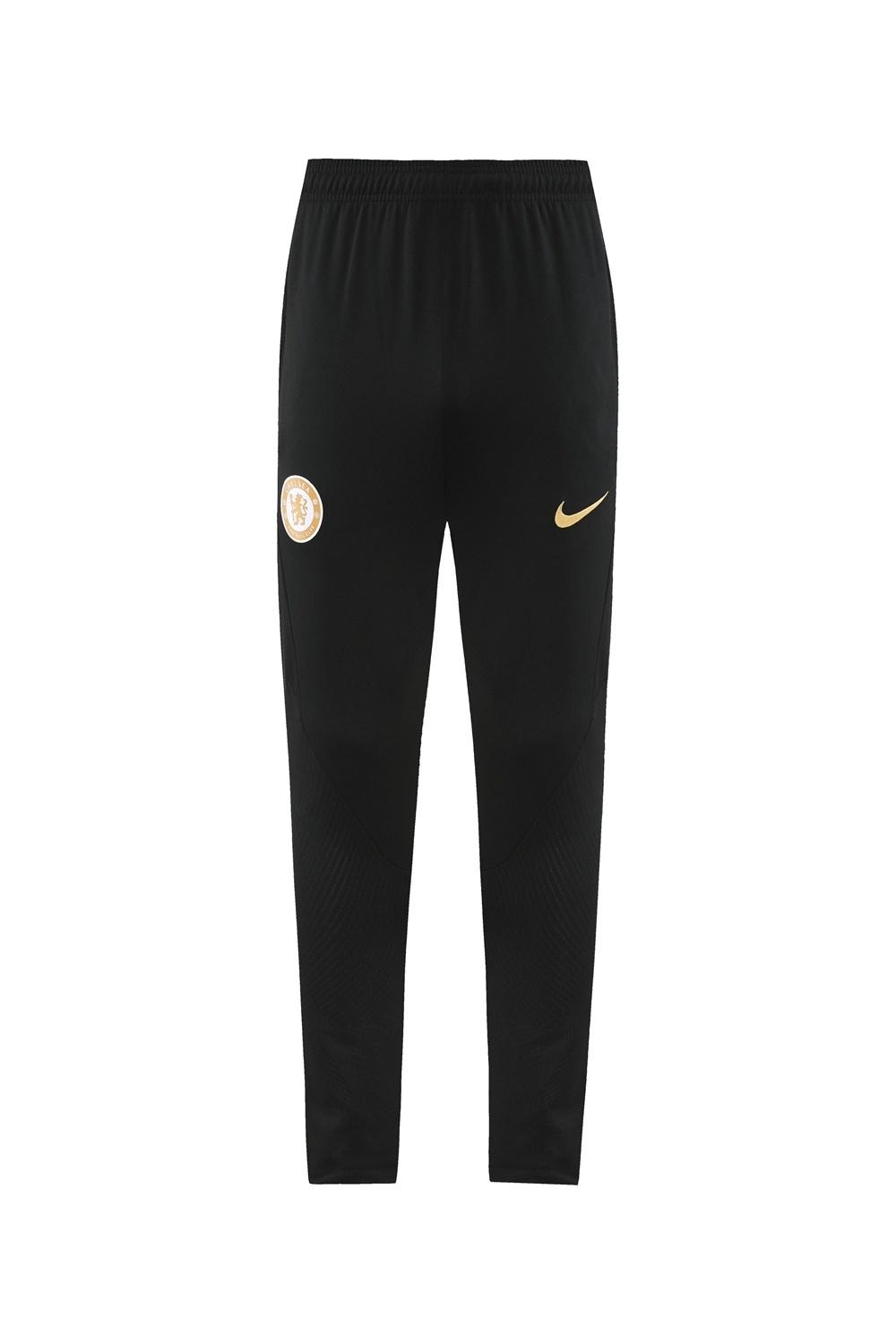 25/26 تشيلسي جاكيت تشيلسي أبيض نصف سحاب + بنطلون طويل + بنطلون طويل