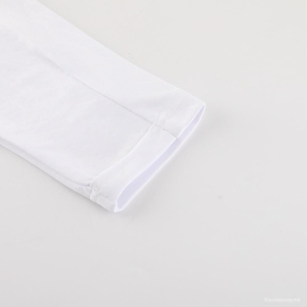 25/26 تشيلسي جاكيت تشيلسي أبيض نصف سحاب + بنطلون طويل + بنطلون طويل