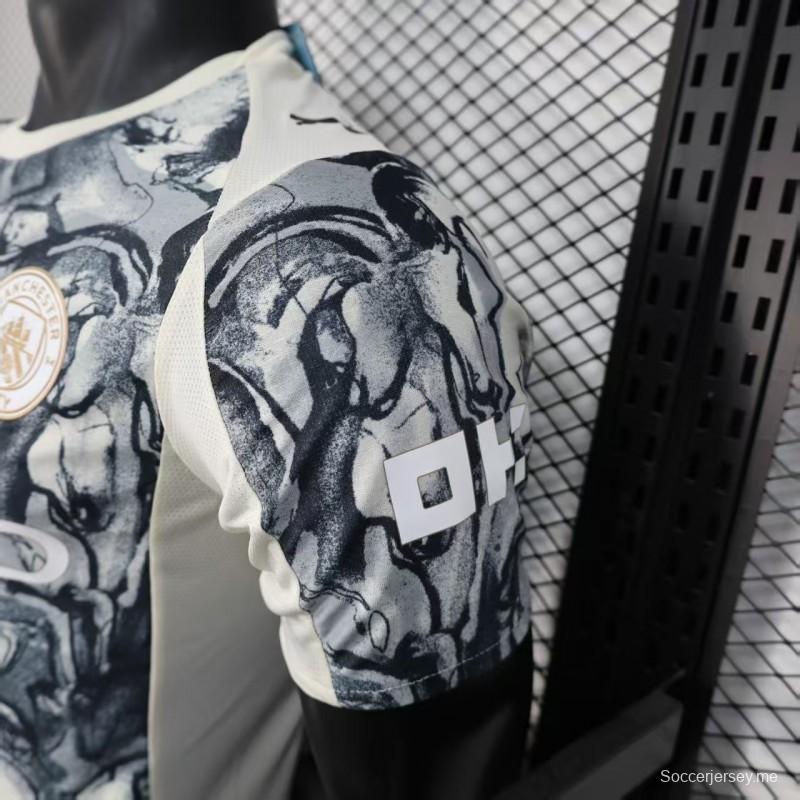 Player Version 25/26 Manchester City 2026 'Year of the Horse' Special Jersey