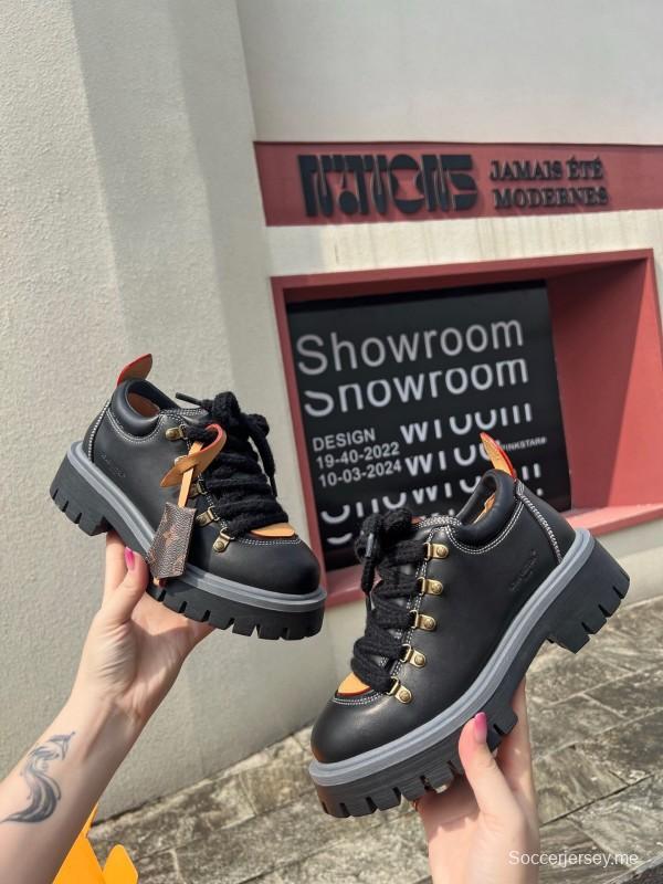 Louis Vuitton REMIX Lace-Up Derby Hiking Shoes - LY00340