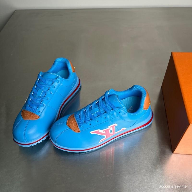 لويس فويتون LV x فاريل ويليامز مجموعة أحذية رياضية كاجوال بلاتفورم من لويس فويتون LV x فاريل ويليامز - YC