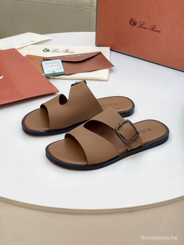 شباشب لورو بيانا 2025 SS للرجال لربيع وصيف 2025 للرجال بخياطة عالية الجودة ونعل مريح - AS00250