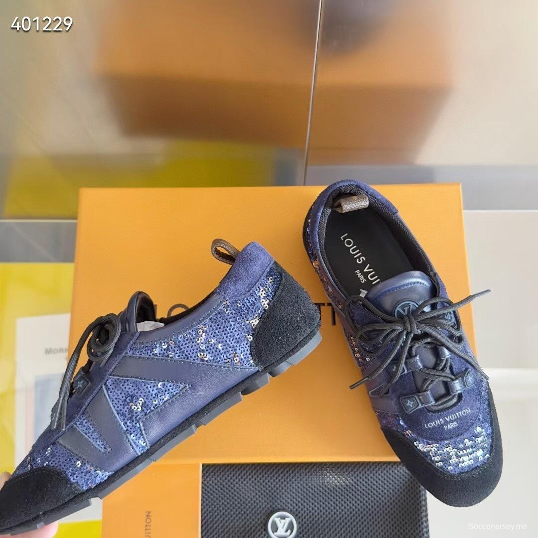 حذاء الباليه الرياضي سنيكرينا من لويس فويتون SNEAKERINA مع رقاقة - AS00350