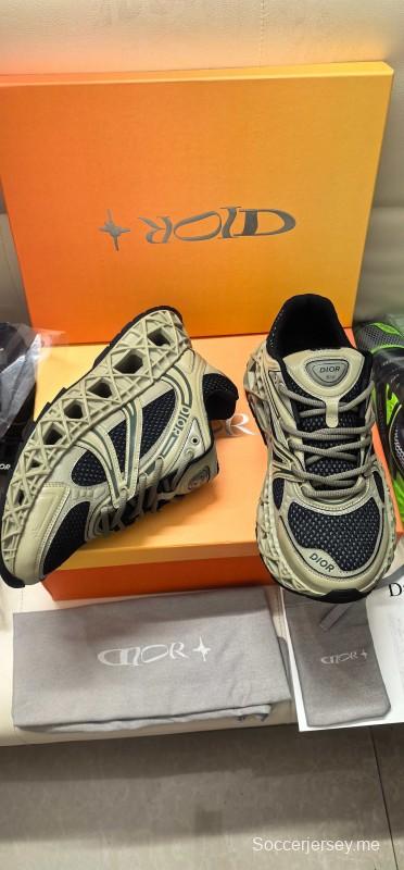 حذاء رياضي بتصميم ريترو - AS00400 من ديور B35 أبي أحذية رياضية بتصميم ريترو - AS00400