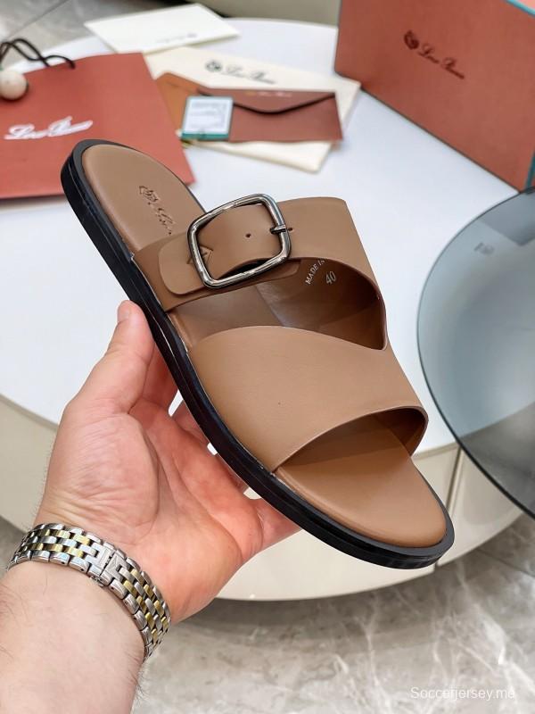 شباشب لورو بيانا 2025 SS للرجال لربيع وصيف 2025 للرجال بخياطة عالية الجودة ونعل مريح - AS00250