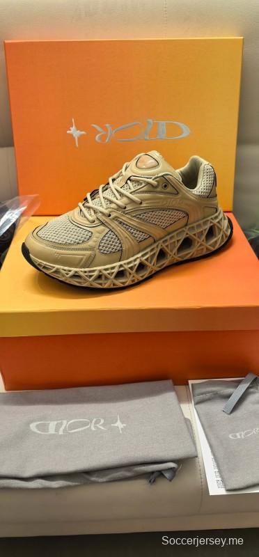 حذاء رياضي بتصميم ريترو - AS00400 من ديور B35 أبي أحذية رياضية بتصميم ريترو - AS00400