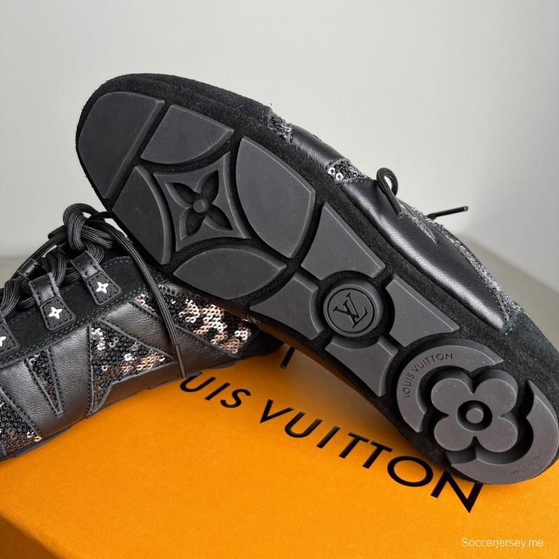 ليف سنيكرينا سنيكرينا 2025 حذاء باليه برباط مستدير من الأمام برباط فوق حذاء كاجوال قصير - YC