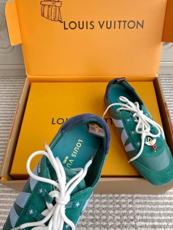 حذاء الباليه الرياضي سنيكرينا من لويس فويتون SNEAKERINA مع رقاقة - AS00350
