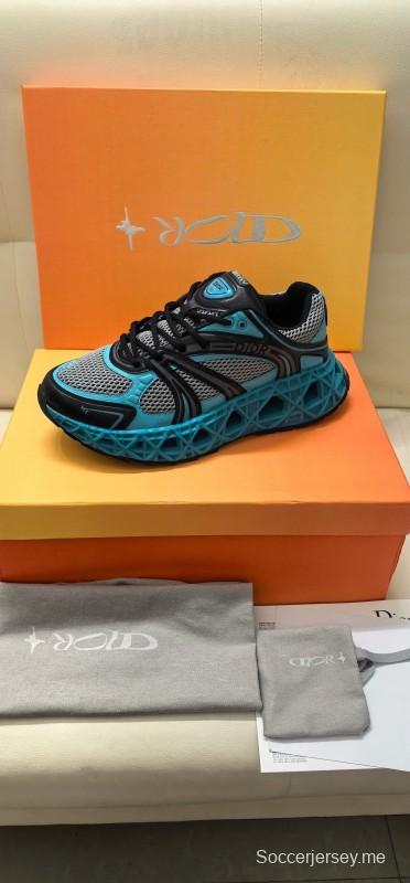 حذاء رياضي بتصميم ريترو - AS00400 من ديور B35 أبي أحذية رياضية بتصميم ريترو - AS00400