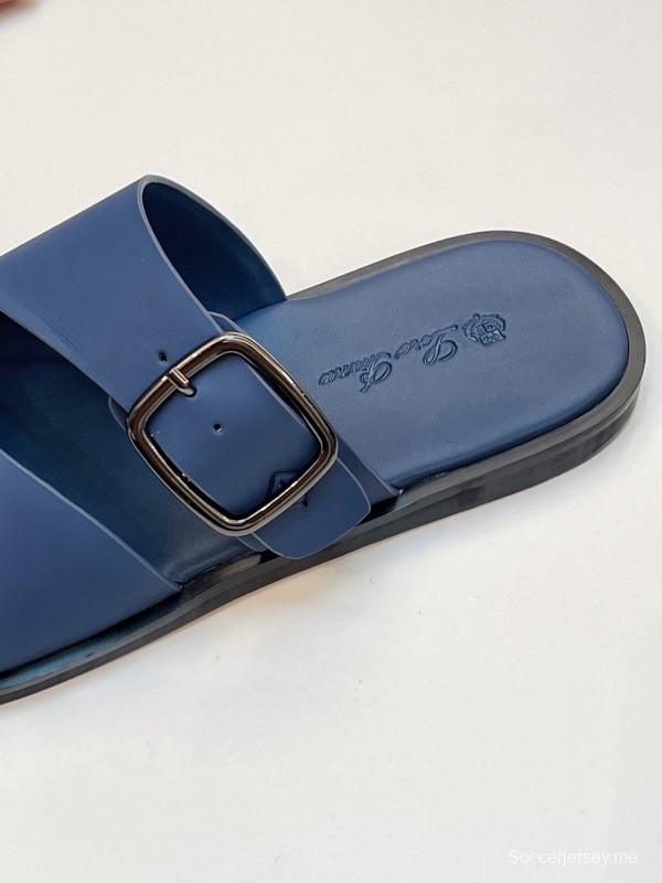 شباشب لورو بيانا لربيع وصيف 2025 للرجال بخياطة عالية الجودة ونعل مريح - AS00250