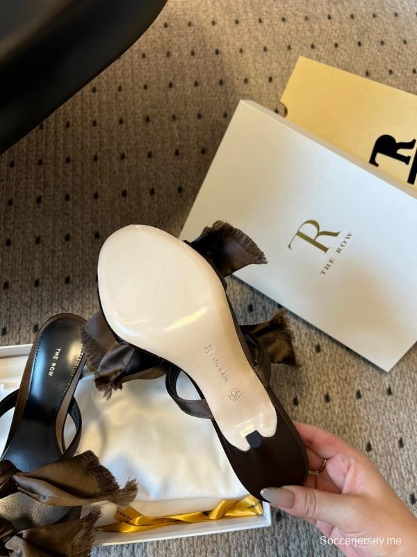 حذاء بعقدة منسوجة يدوياً من ذا رو 25ss - KFY00280