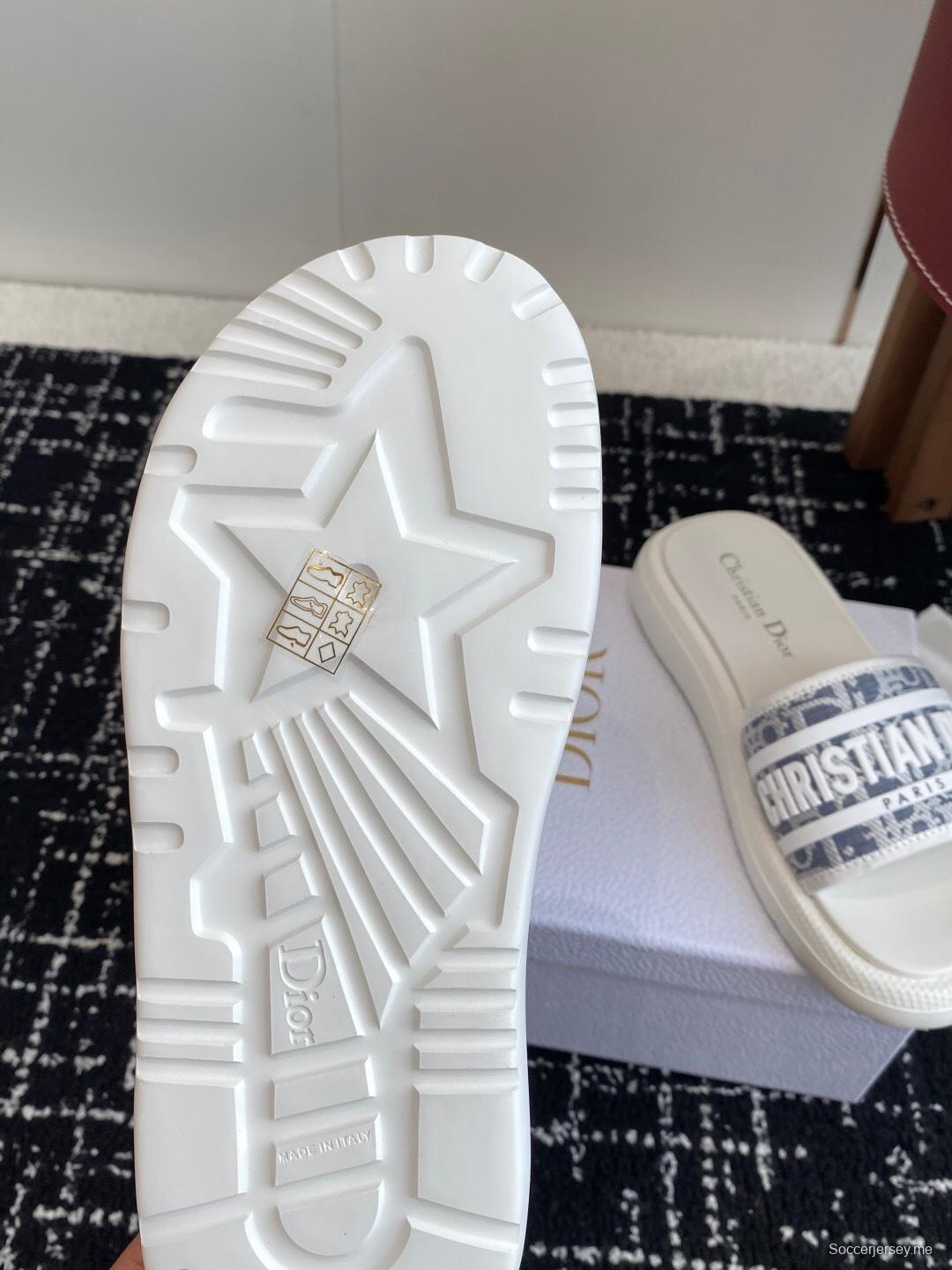 أحدث صنادل ديور لربيع وصيف 2025 لربيع وصيف 2025 ذات نعل رغوي خفيف للغاية - KFY00260