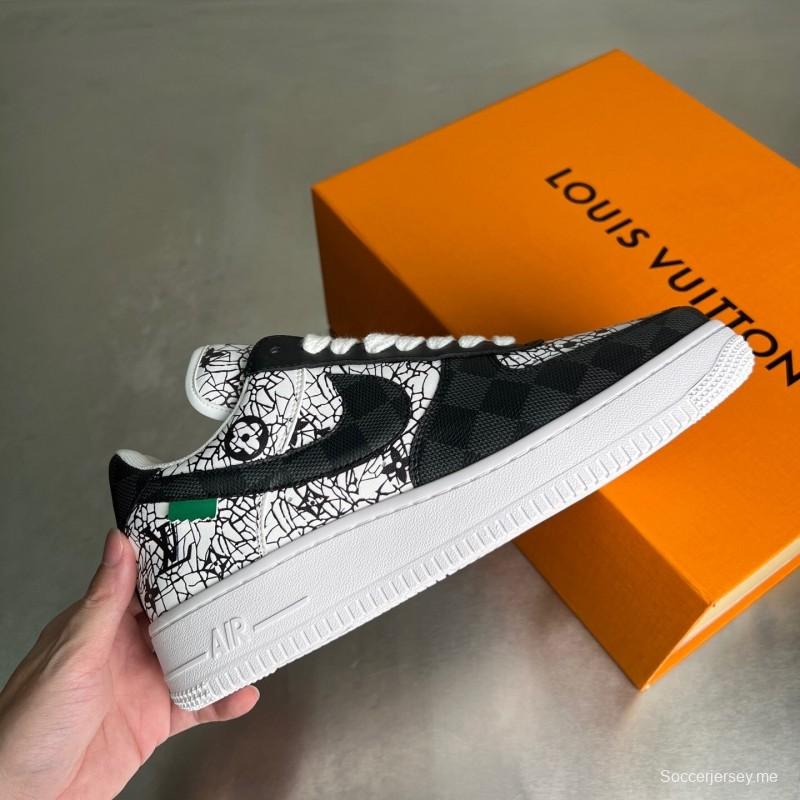 حذاء رياضي رياضي علوي بعلامة تجارية مشتركة من نايك اير فورس - YC