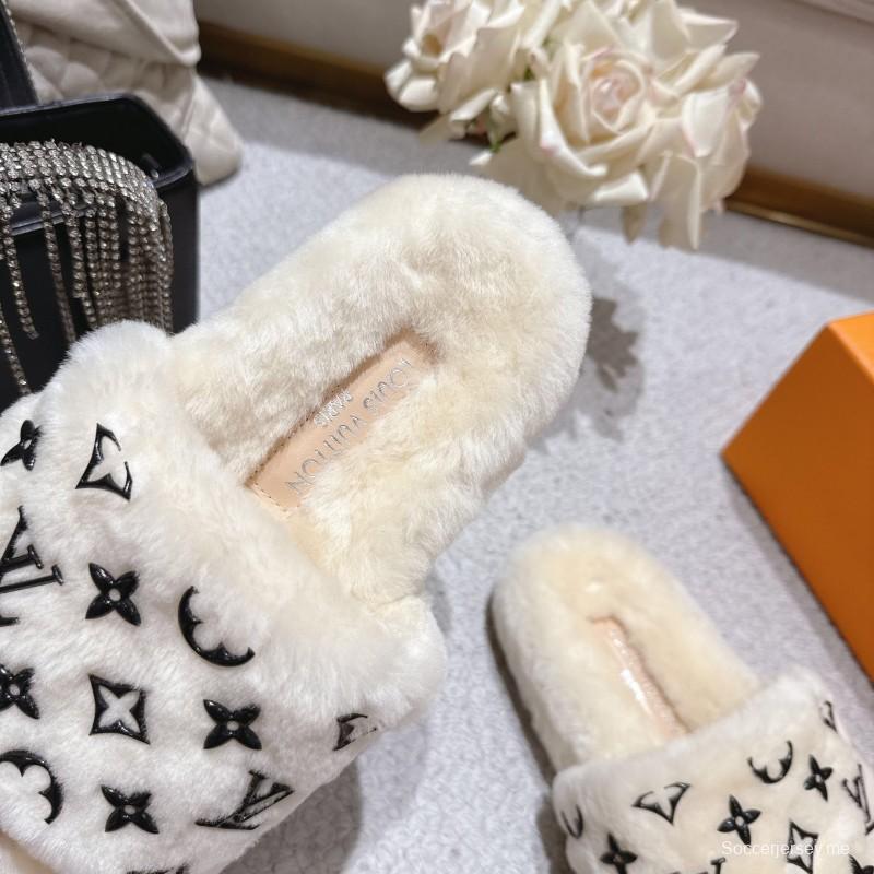 شباشب Lv 2025/ss من الصوف الكسول - LY00240