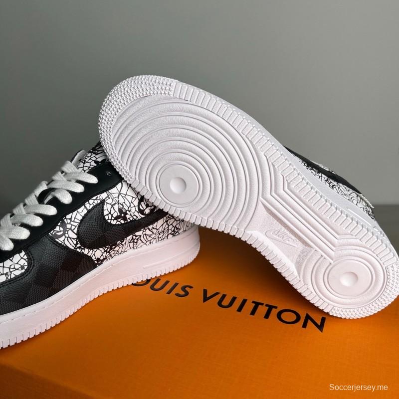 حذاء رياضي رياضي علوي بعلامة تجارية مشتركة من نايك اير فورس - YC