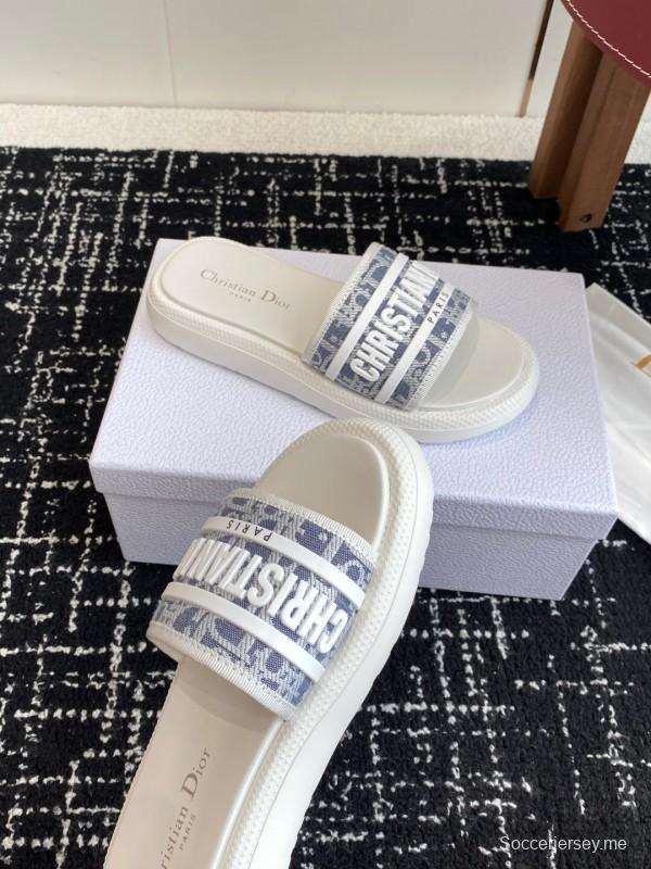 أحدث صنادل ديور لربيع وصيف 2025 لربيع وصيف 2025 ذات نعل رغوي خفيف للغاية - KFY00260