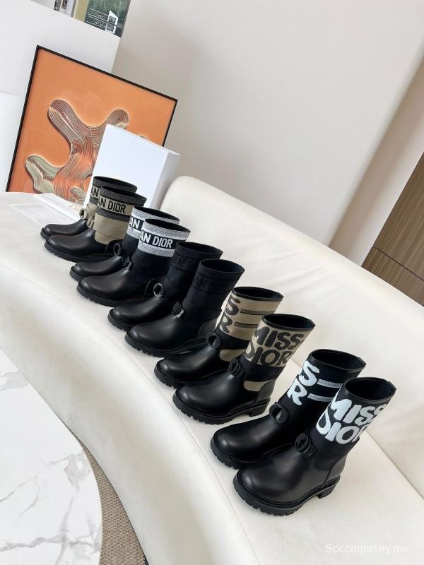 أحذية الخريف والشتاء 2025/SS من ديور أحذية عمل ريترو ريترو - LY00320