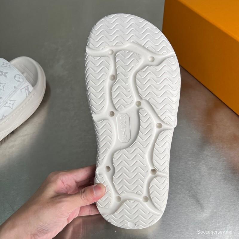 حذاء بغل من لويس فويتون ميامي مع إغلاق بخطاف وحلقة - YC