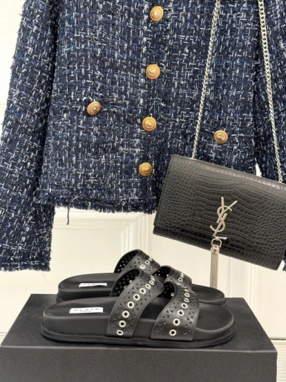 صندل ألايا لربيع وصيف 2025 كاجوال مجوف مجوف لربيع وصيف 2025 - KFY00260