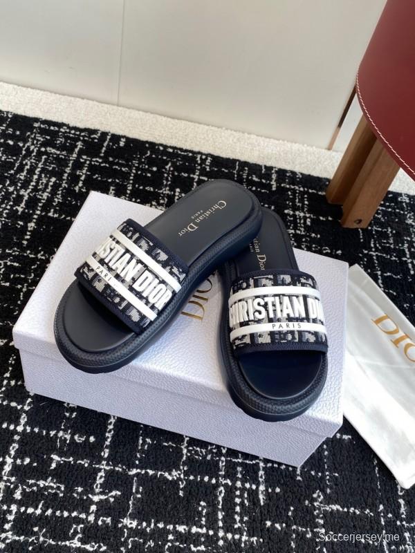 أحدث صنادل ديور لربيع وصيف 2025 لربيع وصيف 2025 ذات نعل رغوي خفيف للغاية - KFY00260
